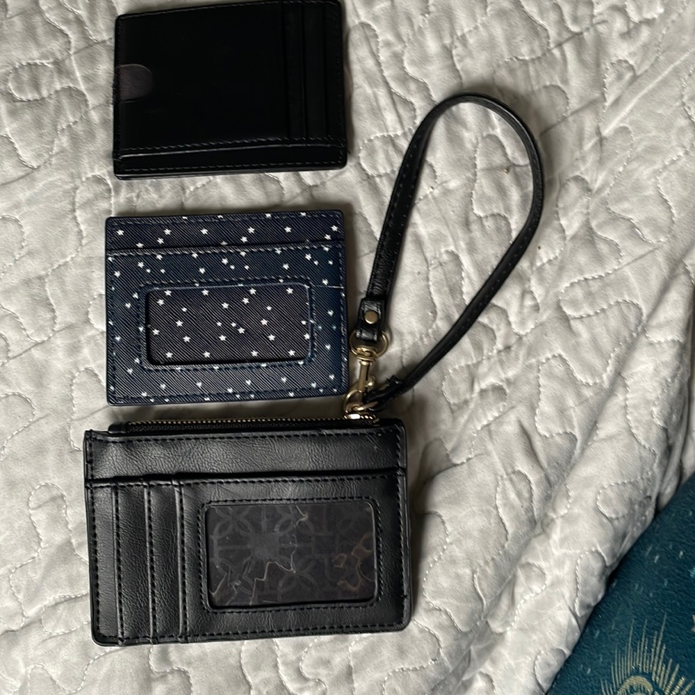 Wallets-see description for individual prices. Will sell together for $45